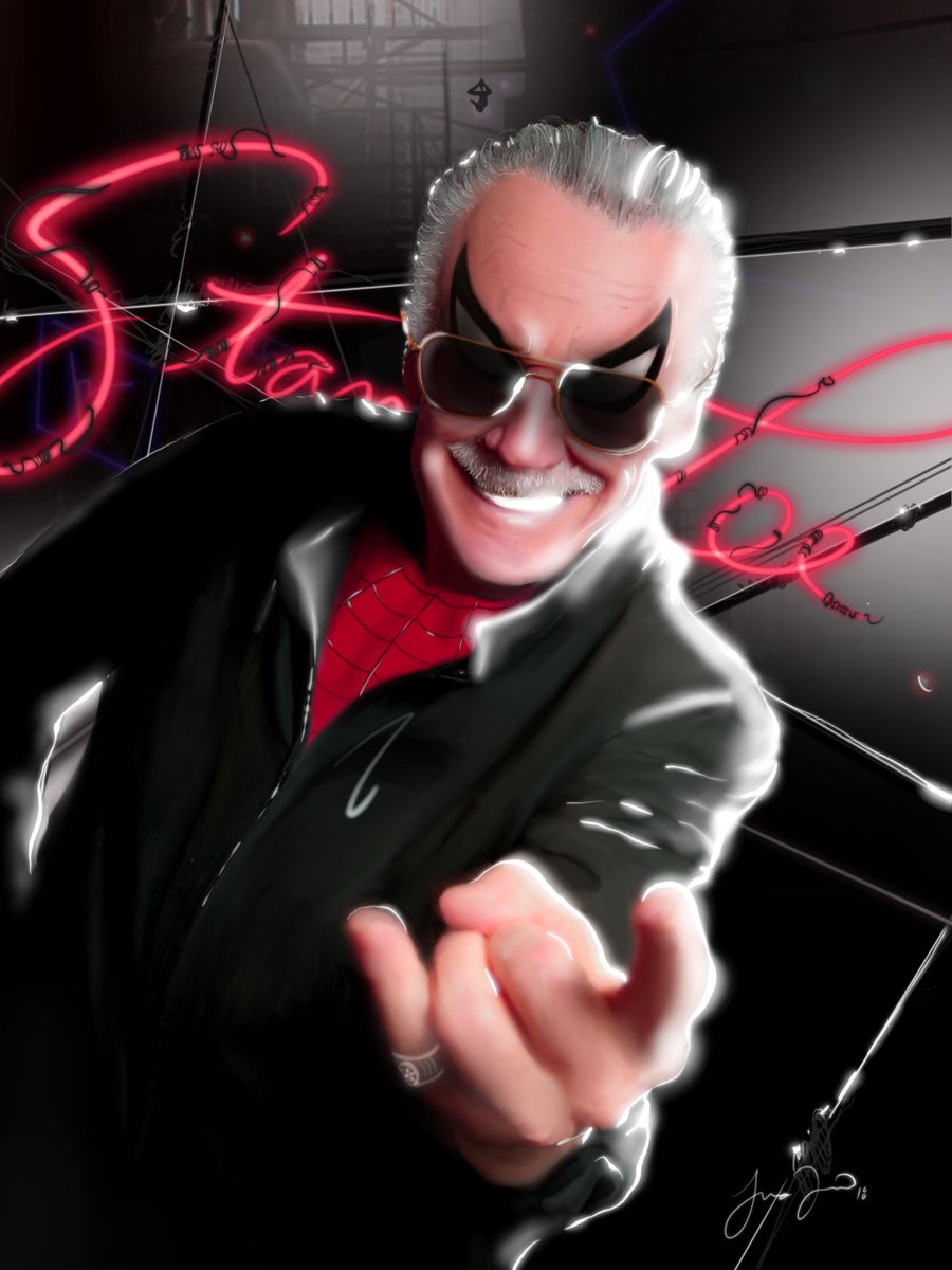 TravTimm's tweet photo. Rest In peace Legend. @TheRealStanLee 
TT https://t.co/FBbnZgSKMt