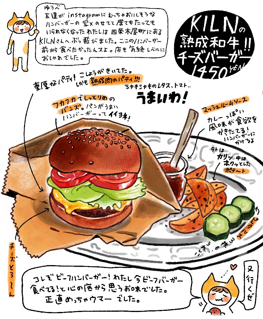 てらいまき イラストレーター 食べ物イラストを描くのが好きです 主に京都のオススメグルメを紹介中 私を布教して T Co Ev8mvqslyq Twitter