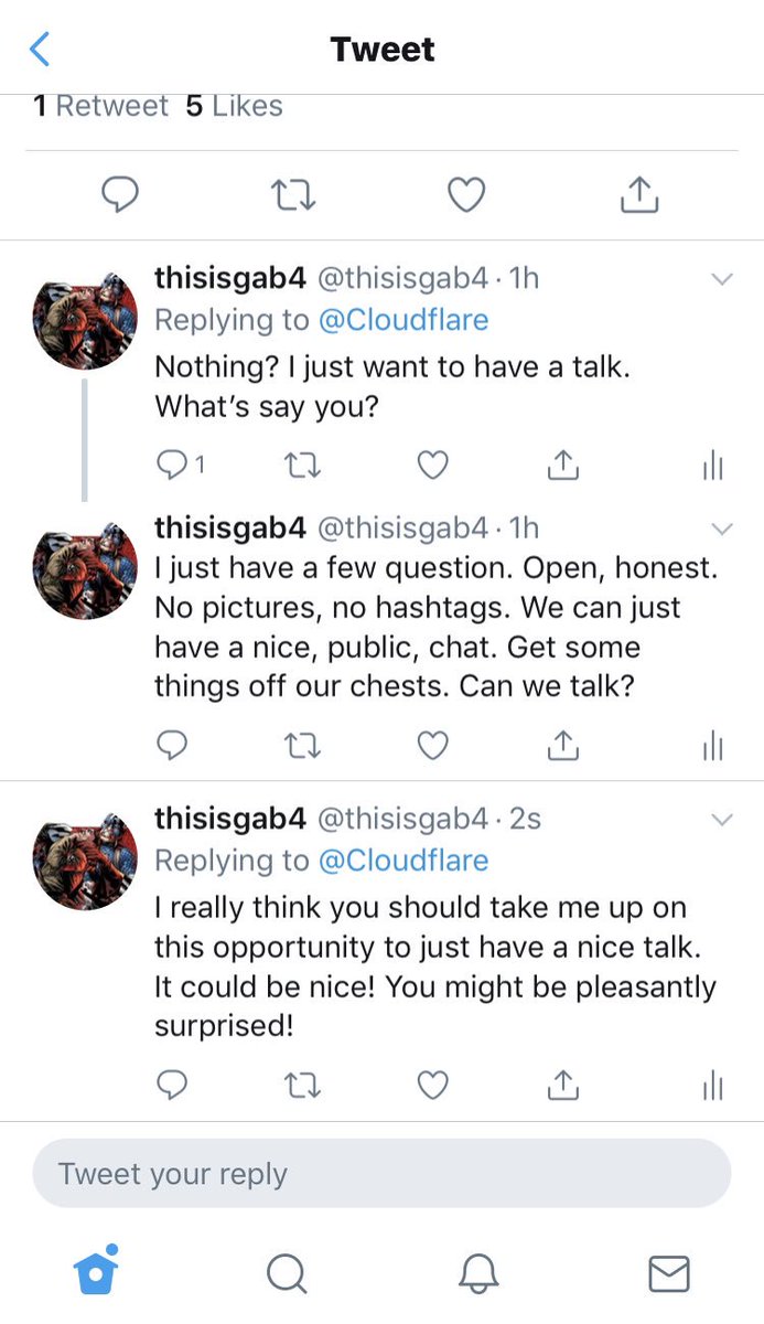 thisisgab2's tweet photo. Still being nice. Look at me. All nice :) https://t.co/phCP6ZJtxQ