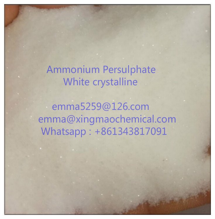 EMMAD5259's tweet image. Superior quality of Ammonium Persulphate/ Sodium Persulphate / Potassium Persulphate( Industrial grade / Technical grade ）!  
Welcome your inquiry .
Mobile/Wechat/ Whatsapp : + 86 13463817091. 
emma@xingmaochemical.com