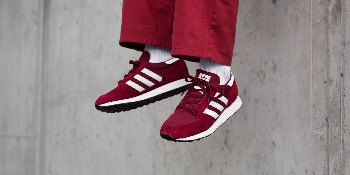 adidas originals forest grove burgundy