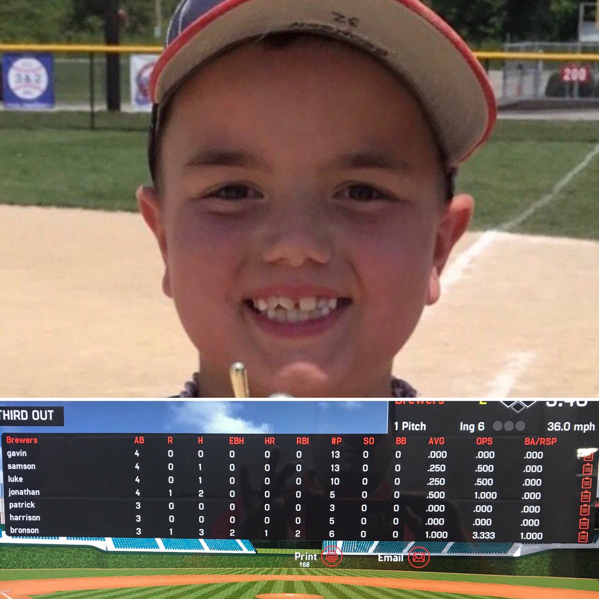 tskc310's tweet photo. #USILB #HitTrax Congratulations Bronson on Opening Night HomeRun! #IndoorBaseball pic from summer | stats from today #TSKC https://t.co/XriDwWLREC