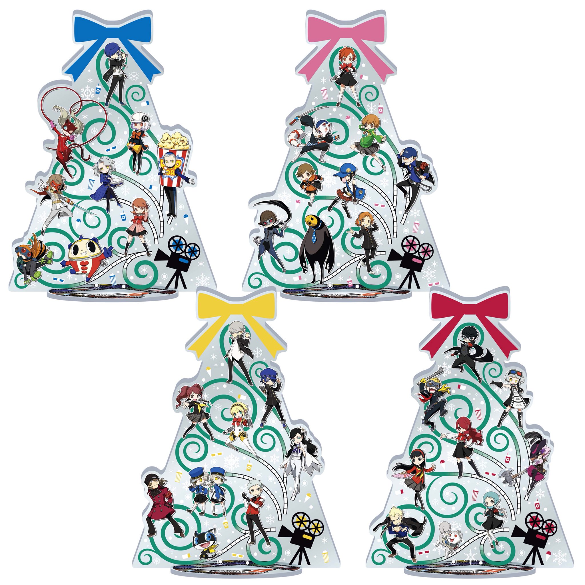 ペルソナ クリスマスツリー アクリルスタンド 期間限定 Xmasアイテム