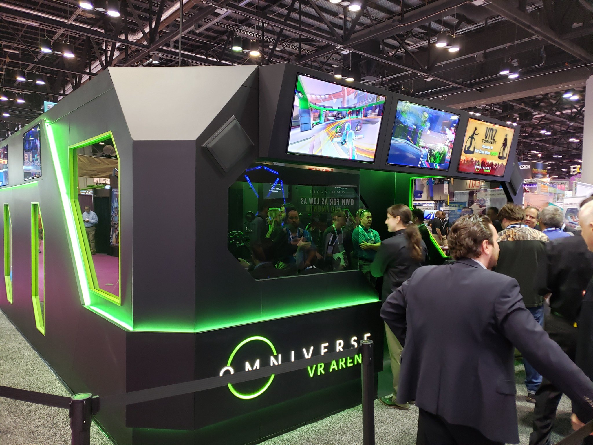 Virtuix Omni on Twitter "We've unveiled the Omniverse VR Arena at