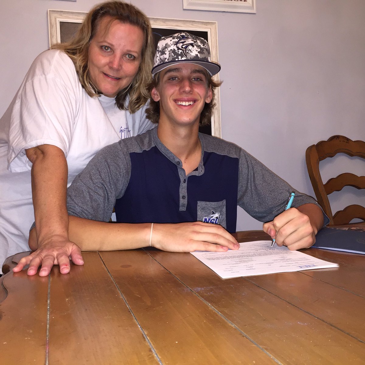 MatthewKavanau2's tweet photo. Officially a shark! Couldn’t be happier 🦈🤙🏼 @NSU_Baseball https://t.co/PcEVkIHuFc