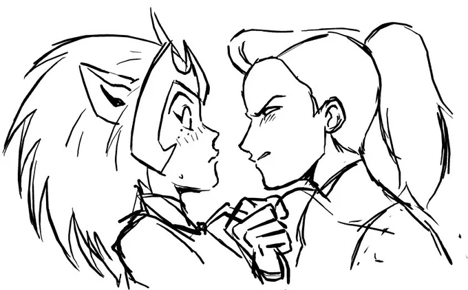flash doodle... this is my kinda ship :/ 