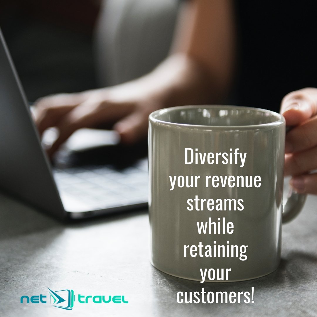 NetTravel_io's tweet photo. Diversify your revenue streams while retaining your customers!
With over 15 years in the travel space, Net Travel can help you leverage your existing customer base to provide additional #revenue streams.
Ask us how! -> https://t.co/VTvlTRXYrL 

#TravelClub #CustomerService #Sales https://t.co/i3vZ2KVPqm