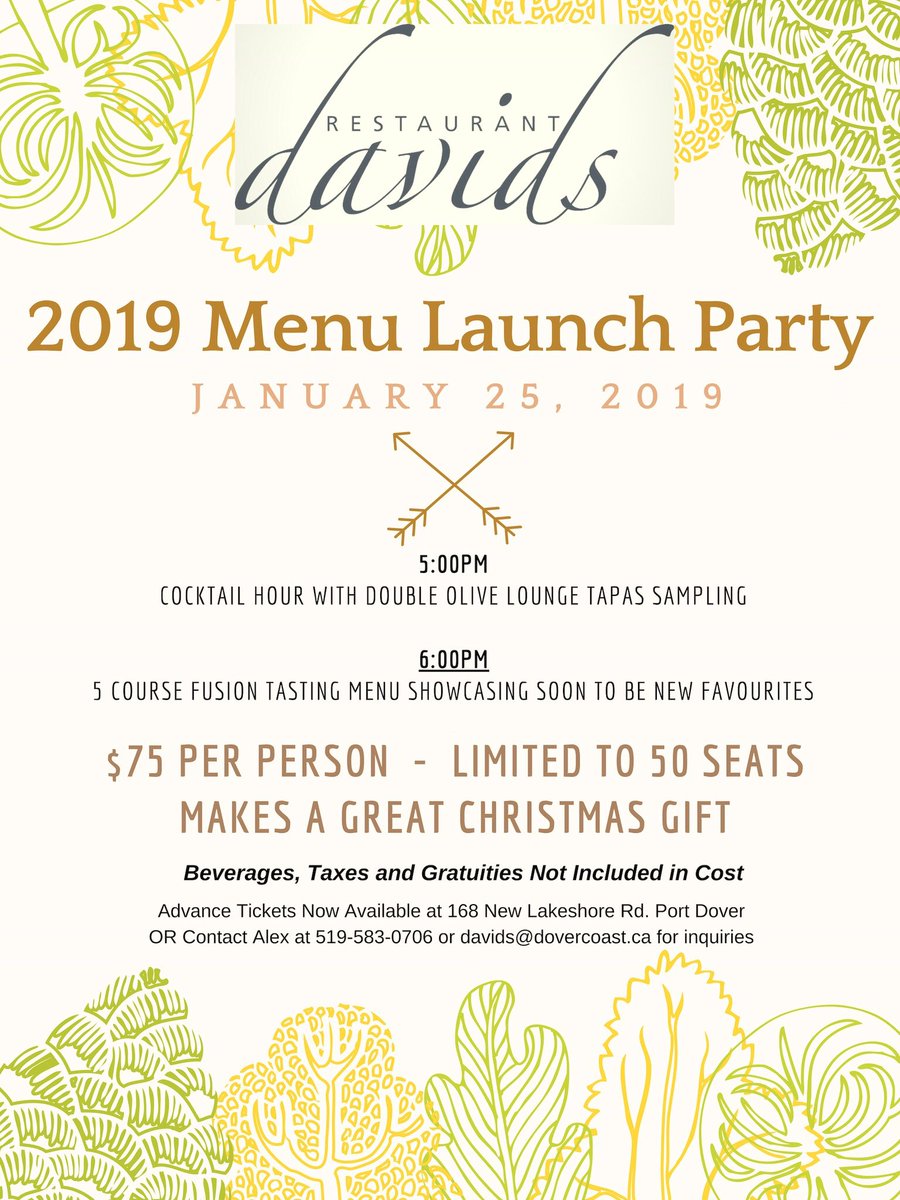 Let us help you keep your gift giving local - how about a night out while traveling through our new menu with Chef Scott McRae #davidsportdover #eatinglocal #localchristmas