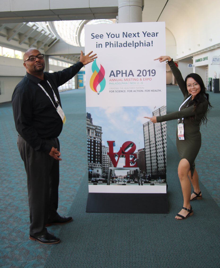 That's a wrap! Thank you for being part of another great Annual Meeting. See you next year in Philadelphia! #APHA2018