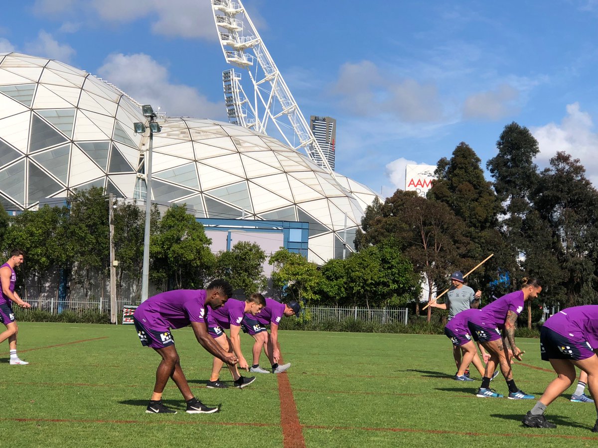 storm's tweet photo. And so it begins.. We're back! Day 1 of preseason is here 🤩 https://t.co/x46TYRdNOU