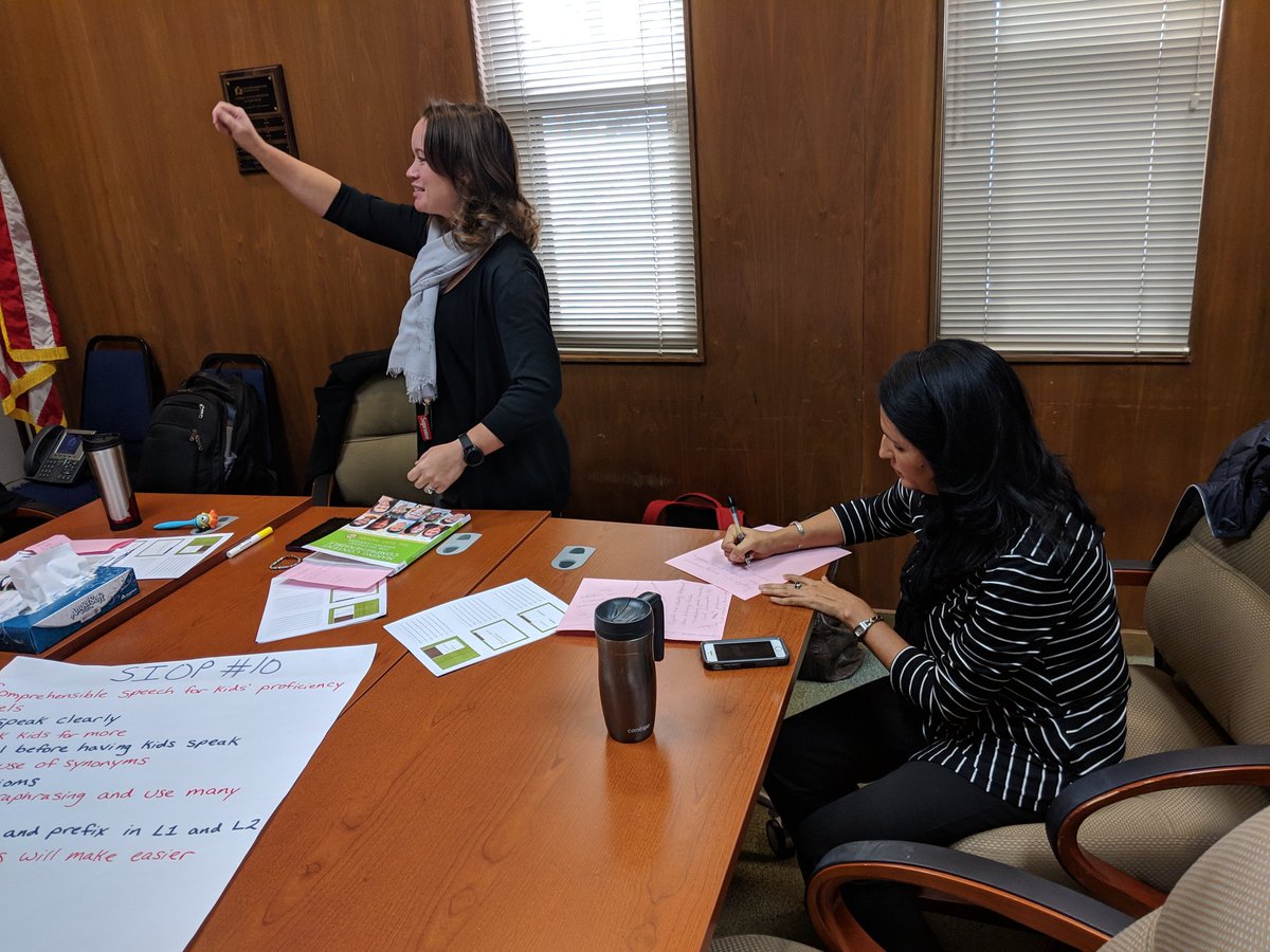 angiegoetz_el's tweet photo. So much SIOP learning happened over the last two days! I am in awe of the hard work these educators put in to continue to develop and grow their craft! Proud to be in #D123 #scsiop #siop @Jechev @SIOPModel https://t.co/Sg63KVsoG9
