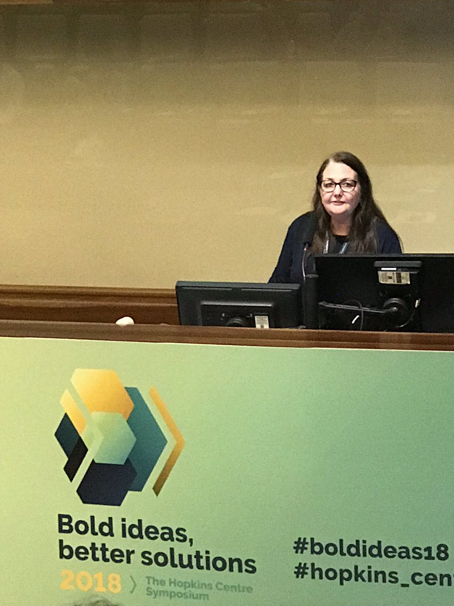 AlphaAlison's tweet image. Prof Elizabeth Kendall delivers a passionate opening at #BIBS2018 bold ideas, better solutions symposium. Hearing progressive ideas &amp;amp; research in the field of disability &amp;amp; rehabilitation @hopkins_centre