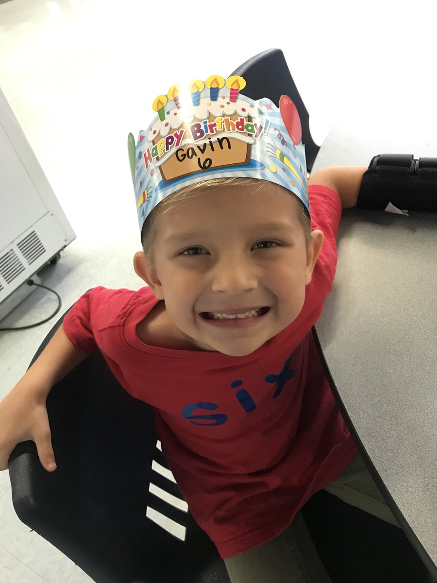 Gretchennnn's tweet photo. Happy 6th birthday to my baby boy! So smart, happy, and silly. I always want to remember you saying “speed lemons” instead of speed limits, and “cat glitter” instead of litter. It’s hard to put in to words, but one thing is for sure that I am blessed to be your Mommy! ❤️ https://t.co/Srw5H9nmzl