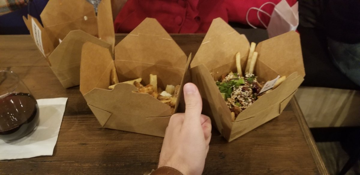 JustTextChaCha's tweet photo. Thanks for the poutine @aircanada and for supporting @MarthasTableON! #AirCanadaFliesThere #contest https://t.co/ZvGD8d3Yyi