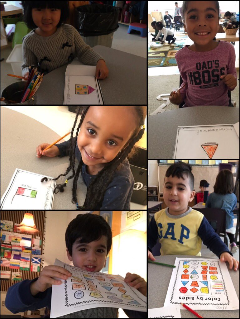 mskellykinder's tweet image. Busy week in KC! 
This weeks focus is shapes:
🔺💜🔵⬛️🛑 
What can you create out of a shape? How many shapes are there around you? Find a shape! #shapes #sortingshapes #workinghard #kinders @ThomasMoreOCSB