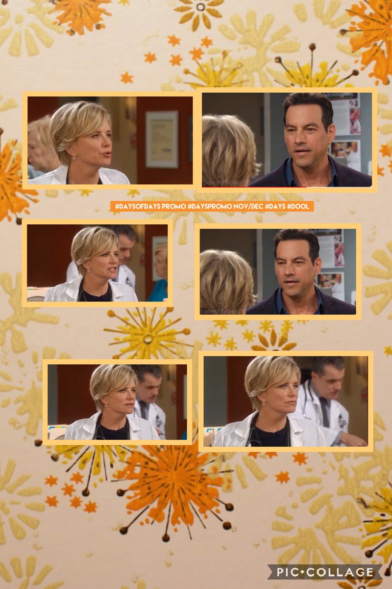 Leahmo34's tweet image. #daysofdays promo #Dayspromo Nov/Dec #days #dool 
Promo pics 
Kayla: Dont you dare think you can give me orders.  We both know who the real traitor is and the real spy is. 
You go Kayla,  you show him who boss. 
Thoughts?
@marybeth_evans1 @Tyler2929
