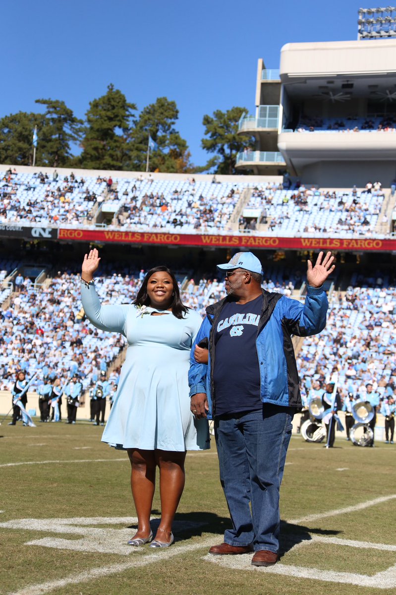 UNC_Homecoming's tweet photo. Congratulations to the 2018 Mr. and Miss. UNC Alton Peques and Myra Parker! 📷: @hayleyparisfrance https://t.co/oiOdnvpPsB