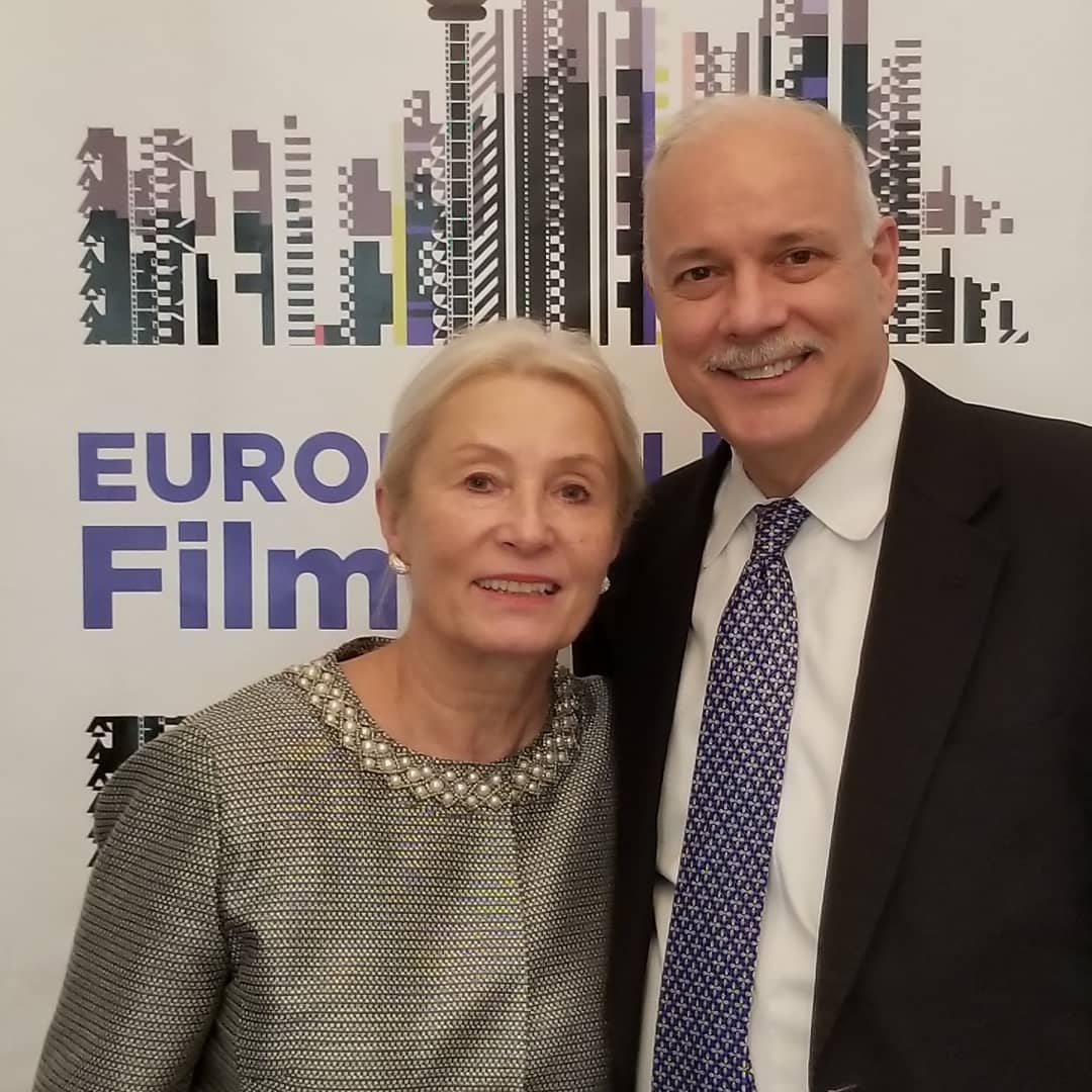 EUFFTO's tweet photo. 🕊 Graced with the presence of Tanya Aldag - Vitas Lukus' partner and muse - accompanied by her husband, Hank Aldag, at today's #CanadianPremiere screening of MASTER AND TATYANA, a documentary that dives into the world of the legendary Lithuanian photographer 📷🇱🇹 https://t.co/6OGenFCzWm