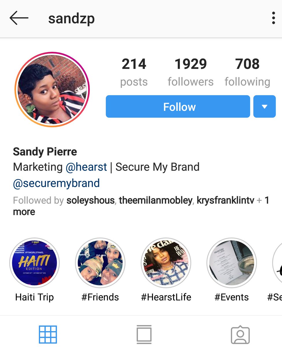 Sandy PierreIG: sandzpMarketingMarketing at HearstFounder of Secure My Brand