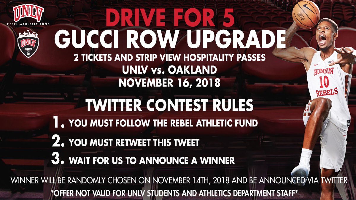 UNLVRAF's tweet photo. Game 3 for Friday night against Oakland ends tomorrow at 4PM! Must follow and RT to be entered.

Comment and tag who you’ll bring with you if you win ⬇️ https://t.co/wuql9qpXAn