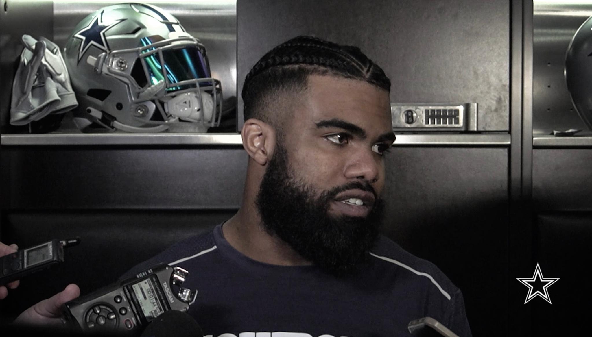 Dallas Cowboys on Twitter: "RB Ezekiel Elliott speaks highly of