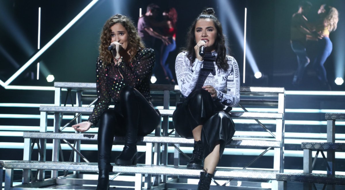 AntArjona's tweet photo. Las nominadas definitivas de esta semana son Marta y Marilia. ¿Lo echamos a suertes o tienes claro a quién salvas? #OT18Gala8 
FAV ♥️ si es Marilia
RT 🔄 si es Marta https://t.co/cysuqkfNAm
