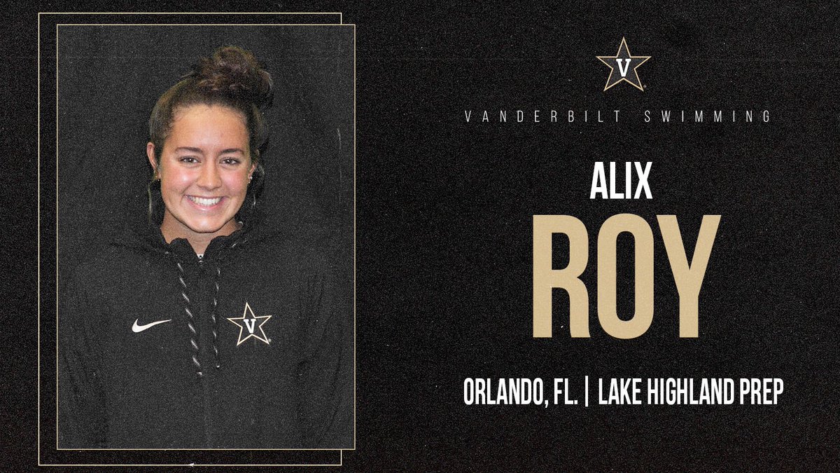 VandySwimming's tweet photo. Join us in welcoming Alix from Orlando, Florida to our Vandy family! Welcome to Vandyland ⚓️ #goldenticket #vandy2023 #AnchorDown 💫 https://t.co/mmmYSYdaYI