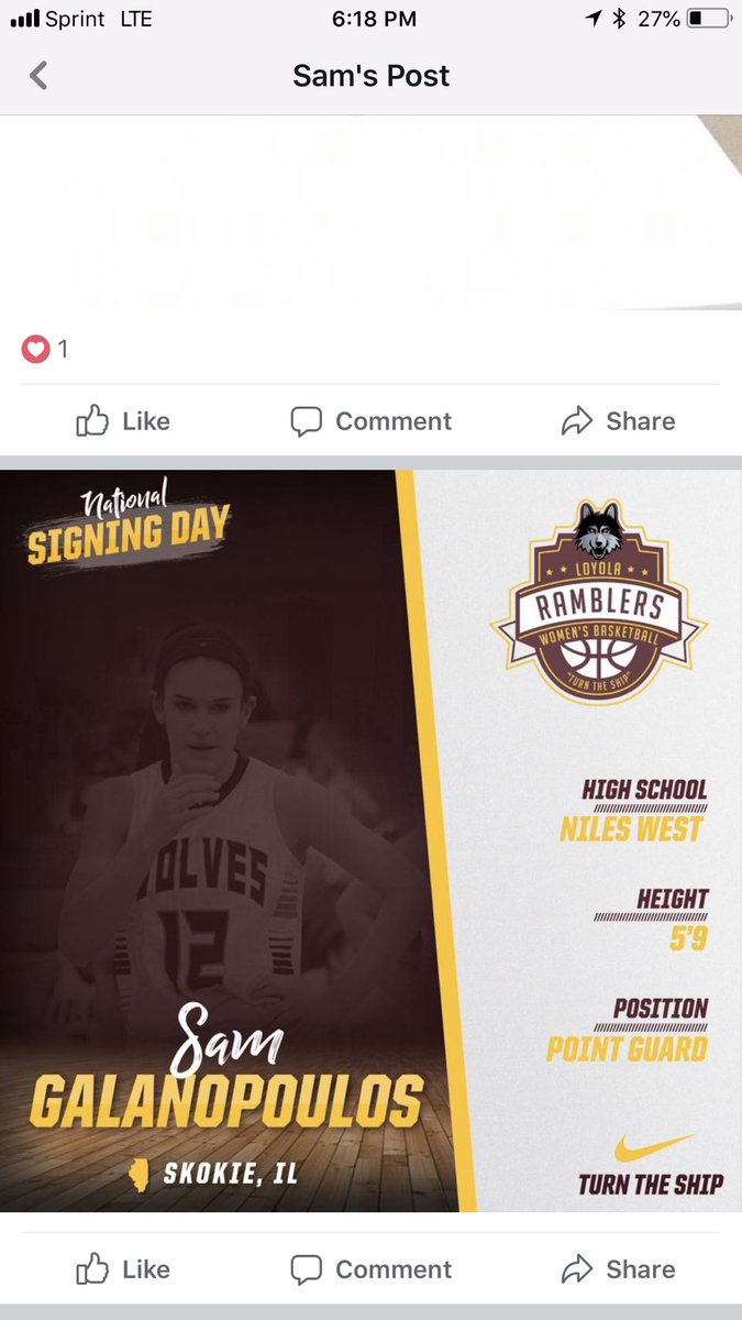 FPbasketball's tweet photo. Congrats to @sam_gala1 on her commitment to @Loyola women’s basketball !!! #FPFAM #FPLOYALTY https://t.co/OxbCbOEQjH