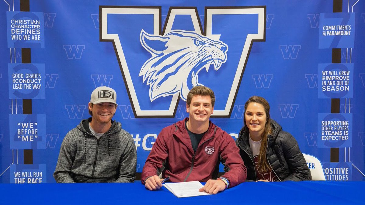 WCA__Baseball's tweet photo. Congratulations to @jobertop_4 (@umichbaseball) and @19bmatheny (@MSUBearBaseball) on officially signing today https://t.co/zjVOue4DpH