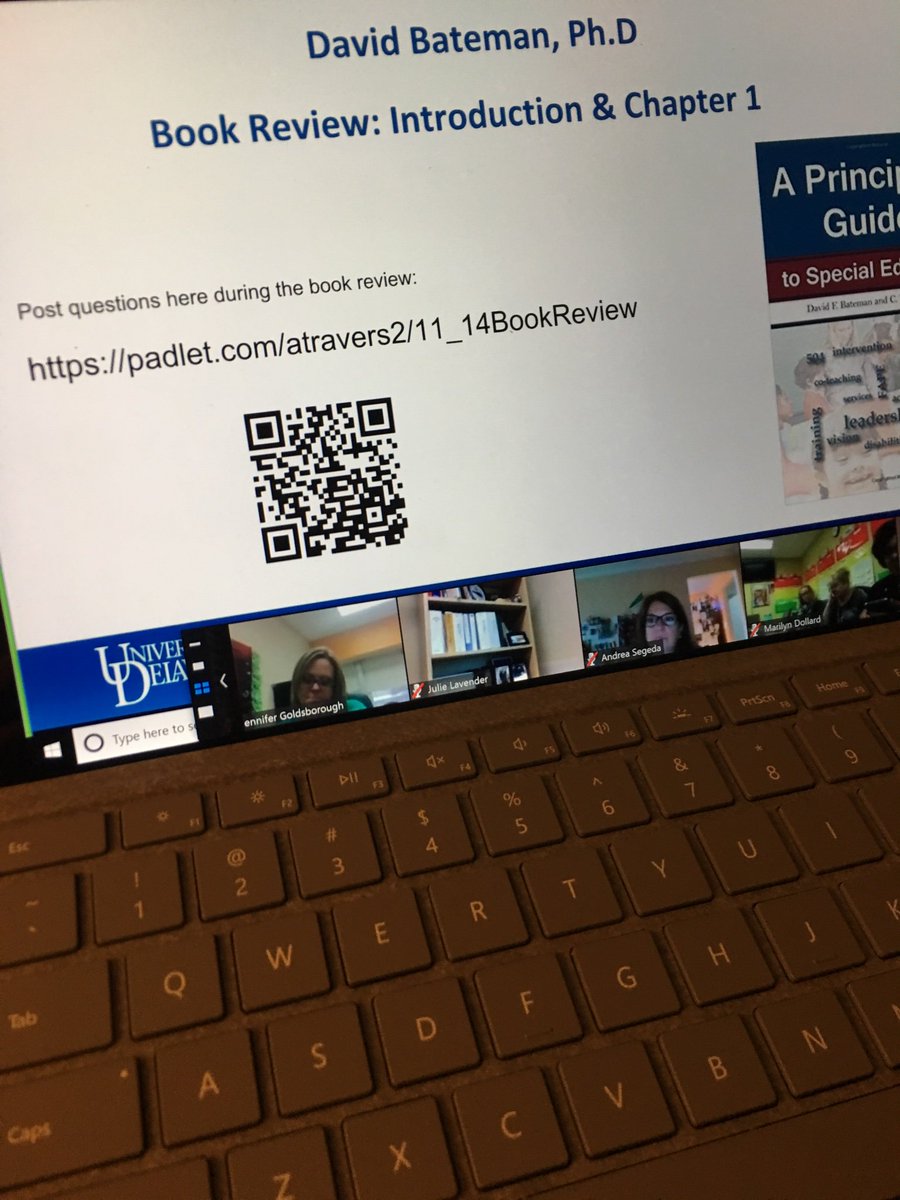 atraversDE's tweet photo. #DESpecEdPLN met virtually tonight via Zoom: 100+ educators investigating how we are doing with #inclusion in our schools! Lots of ideas shared. #leadsDE @UD_DASL https://t.co/jmTZHde2I2