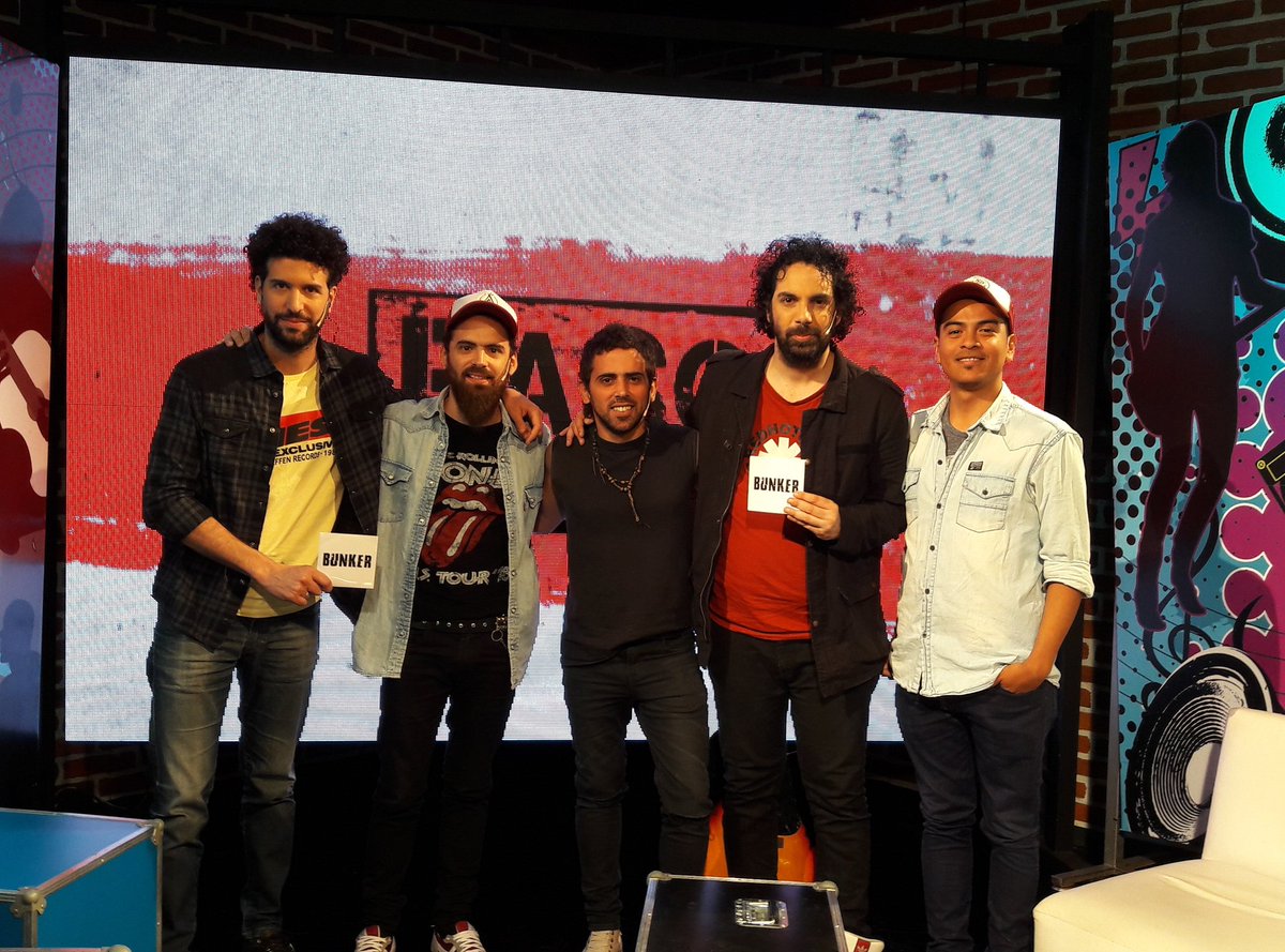 ¡Prendete a @bandasoporte por el aire de @quieromusicatv que nos vas a ver!
⠀⠀⠀⠀⠀⠀⠀⠀⠀
¡Gracias @RuloGomezOK, @TanoNieto y equipo!