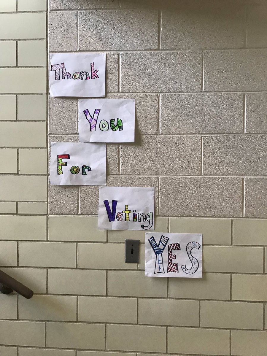 #ThankYou from #GoodhueSchool for voting YES!!!