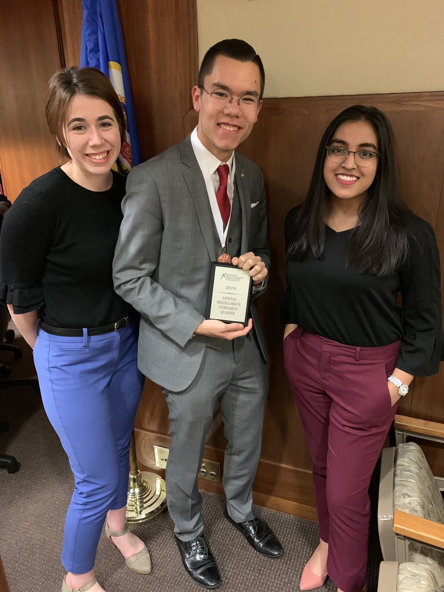 AndoverHSdebate's tweet photo. Congrats to Connor for qualifying for a third time to the @speechanddebate National Tournament and to Hallie and Megan who are alternates! @AHSchools @AndHSPrincipal @AndHSHuskies https://t.co/pcvn33EnzC