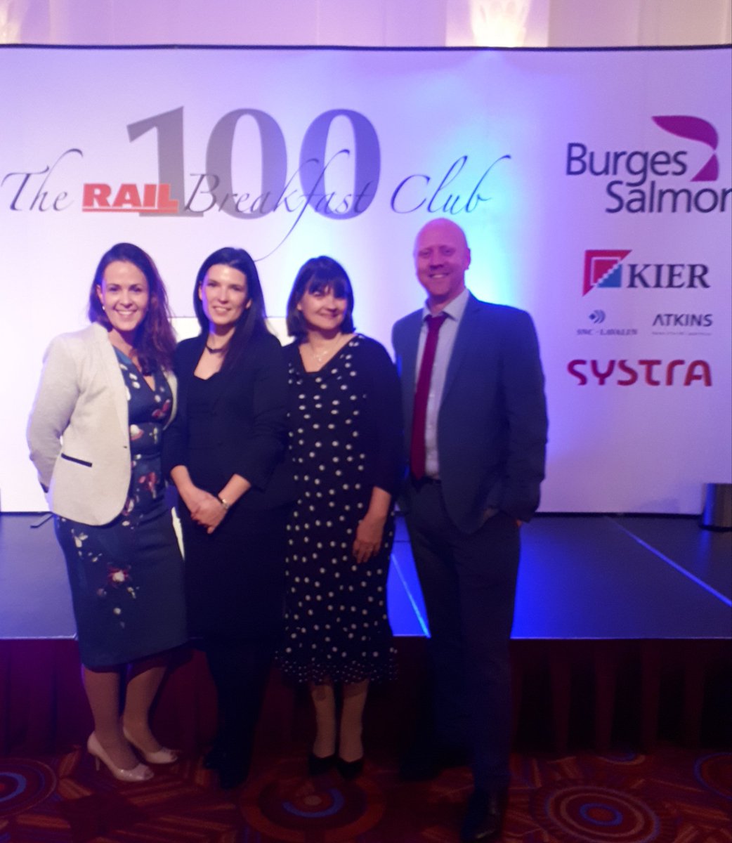 charobarcena's tweet image. Great night @RAIL, Steve&apos;s angels @hig_ham @SYSTRA_LTD
#womeninrail #railengineering