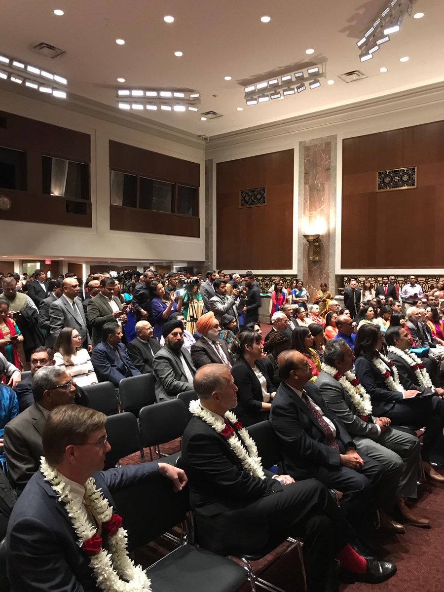 kkarthikjgd's tweet photo. #CapitolHillDiwali2018 thank you @BAPS_PubAffairs for putting this together.  @ArtofLiving @HinduAmerican ⁦@IndiasporaForum⁩ https://t.co/NUeSsILDSm