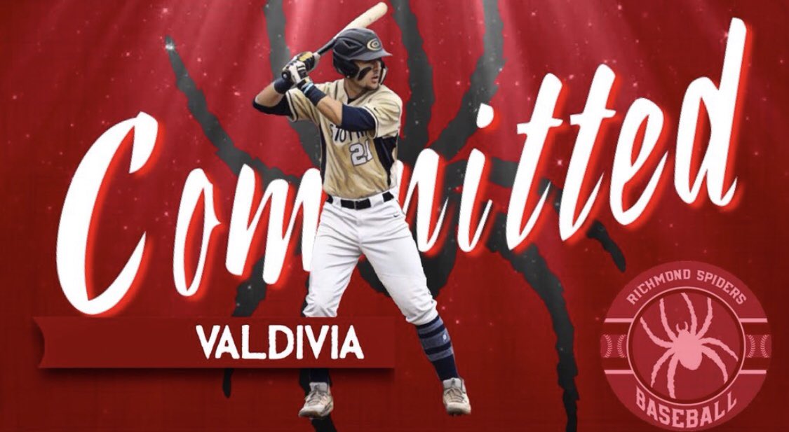 jamesvaldivia_'s tweet photo. Excited to announce my commitment to the University of Richmond. Thank you to everybody who has helped me along the process! Excited for the future. 🕷 https://t.co/eWD3FYnweD