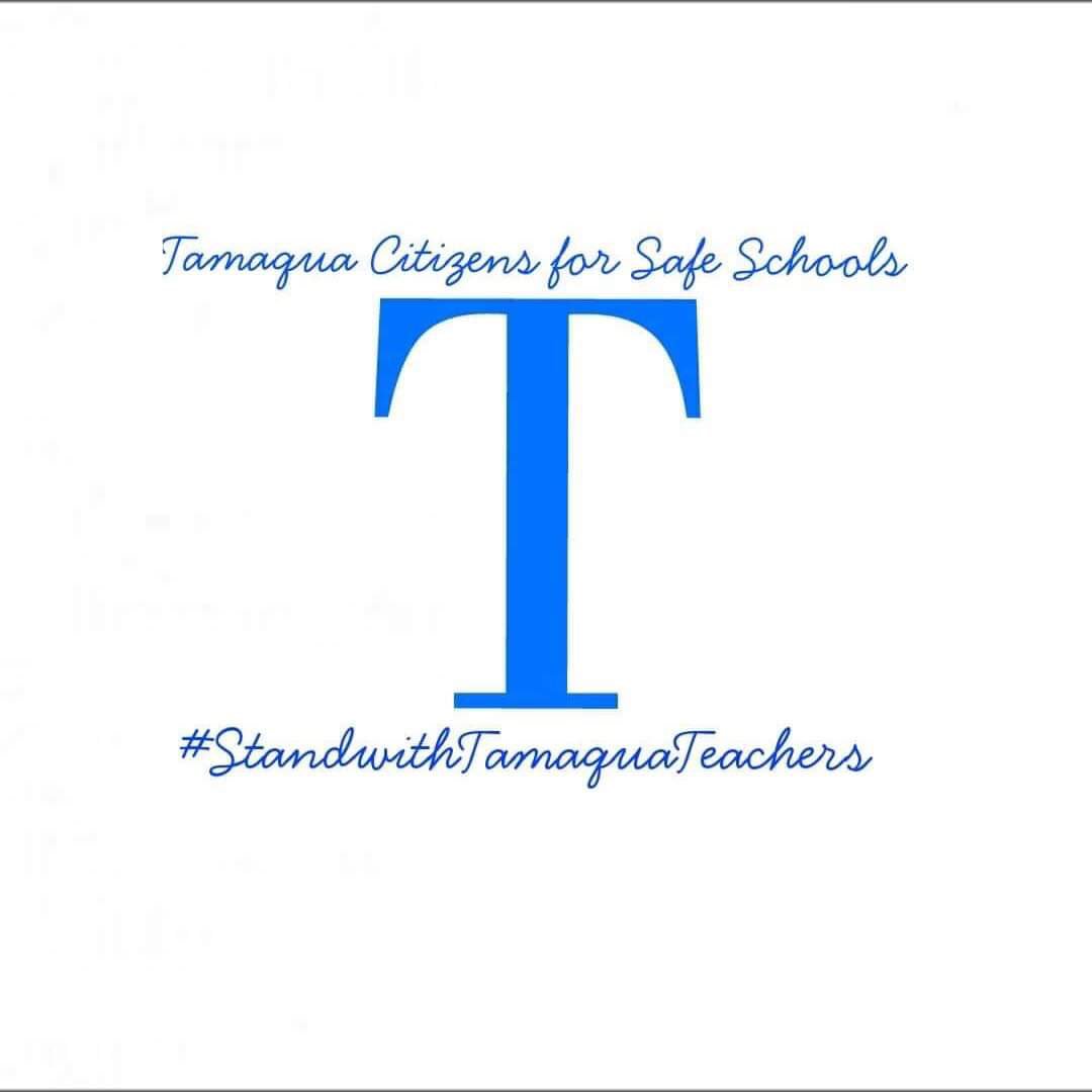 LizPinkey's tweet photo. #istandwithTamaquateachers https://t.co/YdDJJW79aC