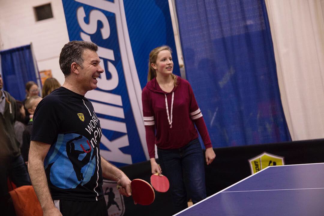 killerspin's tweet photo. Killerspin is thrilled to participate in the ChiTag 2018 (Chicago Toy and Fair)! Please come visit our booth and play some table tennis with our pros! 😊🏓 #chitag #chitagweek https://t.co/RGL1FuKcvx