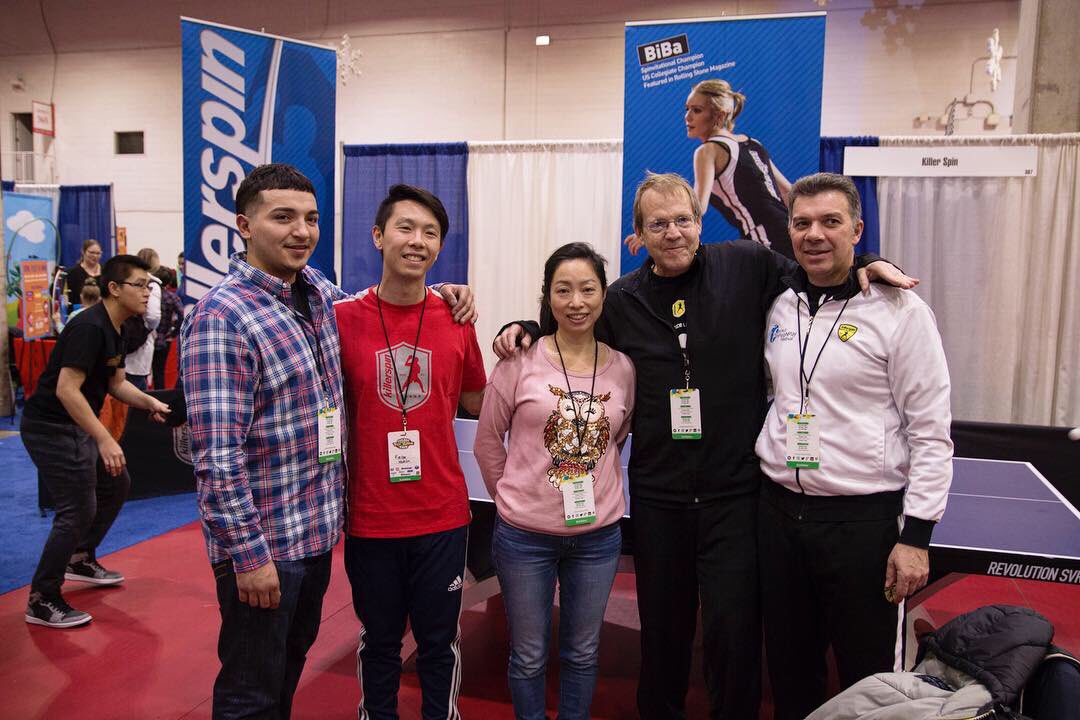 killerspin's tweet photo. Killerspin is thrilled to participate in the ChiTag 2018 (Chicago Toy and Fair)! Please come visit our booth and play some table tennis with our pros! 😊🏓 #chitag #chitagweek https://t.co/RGL1FuKcvx