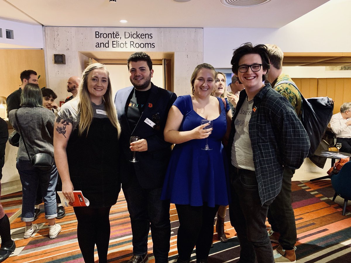 JoshuaGarfield's tweet image. Very interesting evening spent at @britishlibrary for the launch of @LGBTHM 2019! Even heard some sneaky gossip about our late great heroes, Freddie &amp;amp; George 👀 ☕️ 

#LGBTHM19