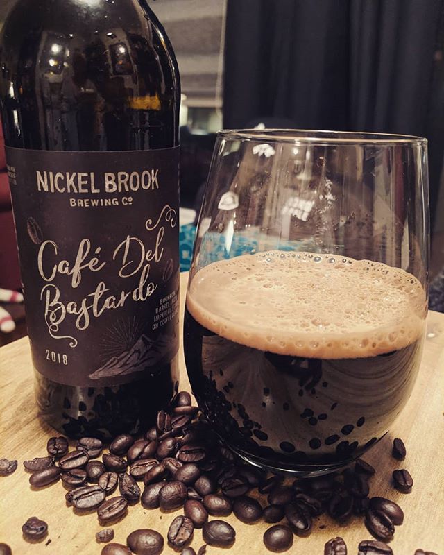 SlaterOnTheMic's tweet photo. Café Del Bastardo from @nickelbrookbrewing is a beast. Boubon barrel-aged imperial stout on coffee beans. Rings in at 12% so she's boozy and for sure a sipper. #omnomnom #Beergal #beergeek #beerporn #beertography #beersofinstagram #beerstagram #instabeer #craftporn #craftapp… https://t.co/8dJebmnc4W