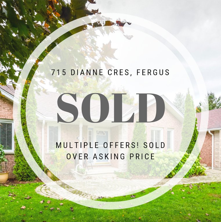 TawnyaGvoich's tweet photo. SOLD! Congratulations my happy clients on the firm sale of their #Fergus home. Multiple offers and we're sold in record time for well over asking! #fergusrealestate #redbrickreb #realestatemarketing https://t.co/wlaWMpCQhY