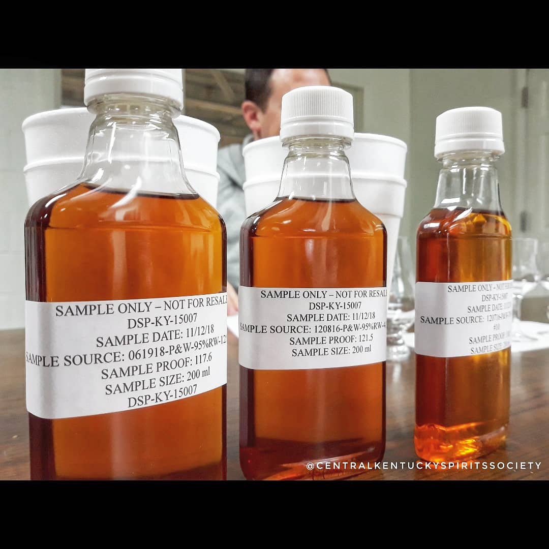 ckyspirits2018's tweet photo. Great #fellowship with society members #tasting #singlebarrels of straight rye #whiskey from the good people @strongspiritsky in Bardstown, Ky. #cheers everyone! #bourboncountry #bourbonlife #bourbonenthusiast #barrelpicks #tastingwhiskey #kentucky #ckyspirits #socialclub #yummy https://t.co/VxV5j7zeua
