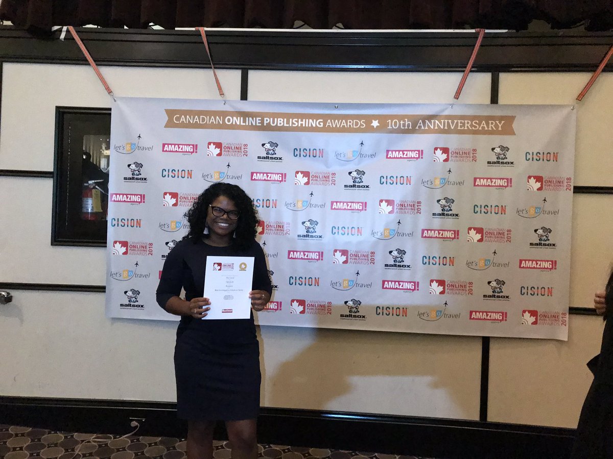 OpenLab at the COPAs: Best Investigative Journalism!!!