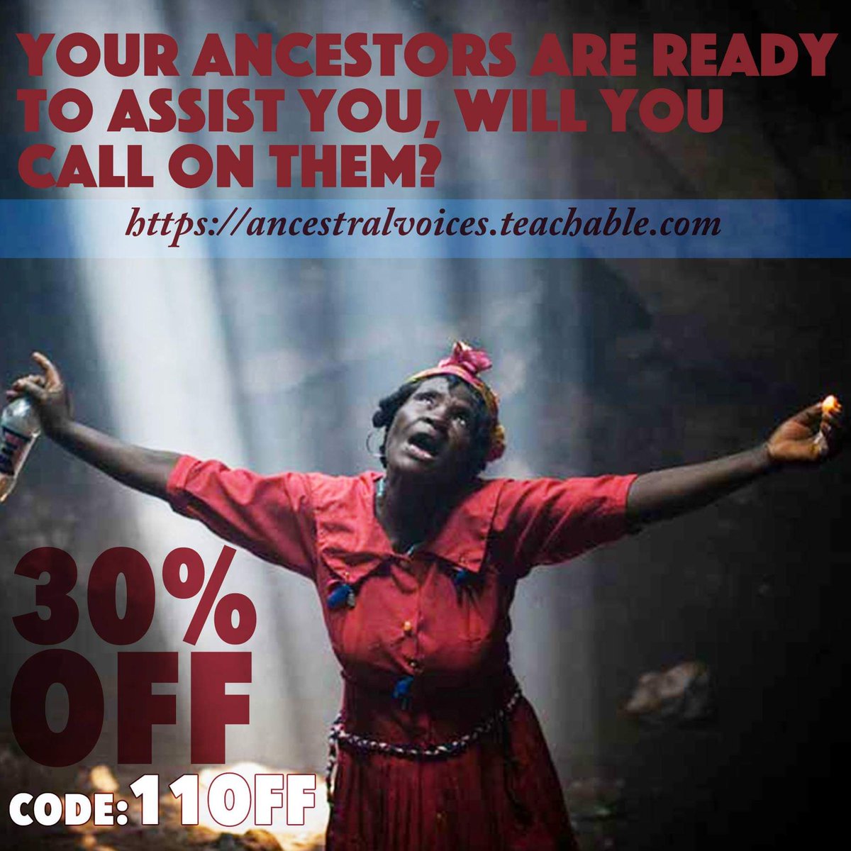 AncestralVoices's tweet photo. Answer the call, take the 30% discount - 7 days left
Enroll:
https://t.co/Ja42wJCQNN
#JustPracticeIt #power
#powerful #natureza #nature #ancestors #spiritweek #spirits #spirit #CallMeByYourName #Answer #answers #ThursdayMotivation #ancestralvoices #discount #discountcode #Days https://t.co/E0uPlLAq8n