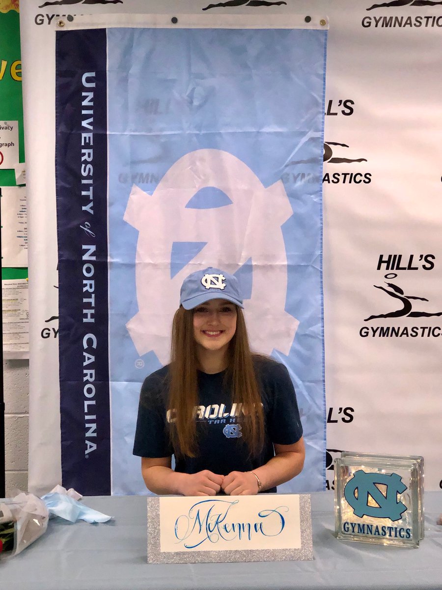 mappleton94's tweet image. Very proud &amp;amp; excited to watch ⁦@mckennaappleton⁩ officially become a Tar Heel today. Can’t thank the coaches ⁦@hillsgymnastics⁩ enough for the 10+ yrs of leadership and friendship.  So grateful &amp;amp; excited to join the ⁦@uncgymnastics⁩ bandwagon!