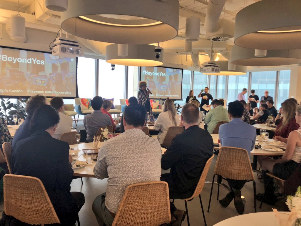 sallyrugg's tweet image. Aunty Millie Ingram addresses the #beyondyes event, marking the one year anniversary of the survey, telling us that while racism is still rife, the fight for equality is still very real 💪