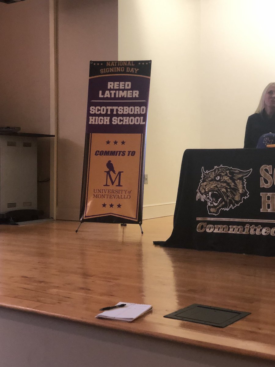 SCT_Wildcats's tweet photo. Two SHS baseball players sign today. Reed Latimer signs with The University of Montevallo and Christian Herberholz signs with Tennessee Tech University. #SCTBuilt https://t.co/Ku1Uub7ik1