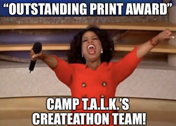 camp_talk's tweet image. We hope our team from #CreateAThonUSC enjoys some down time after all of their hard work. #yalltogetherSC