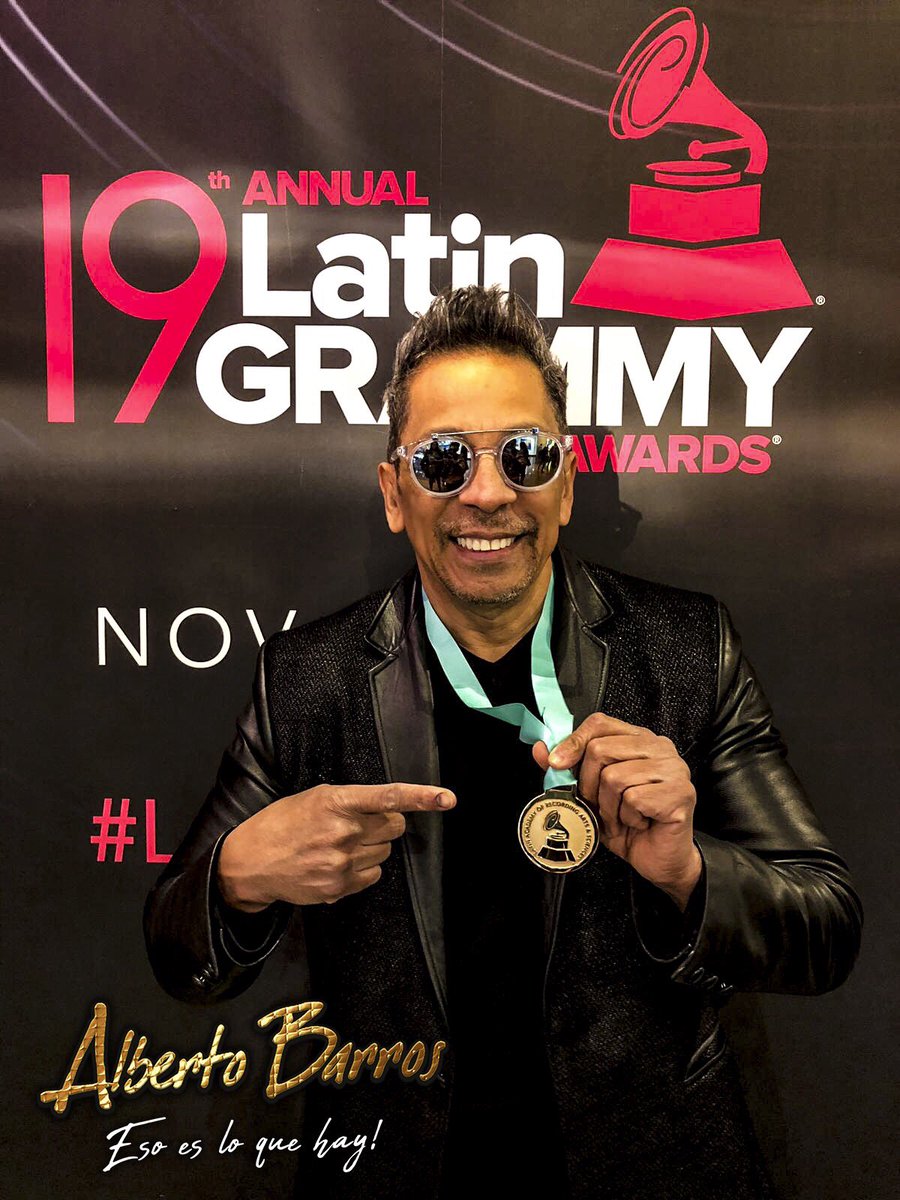 albertobarrosof's tweet image. Feliz por esta nominación a los @LatinGRAMMYs mañana sera una gran noche! #Esoesloquehay